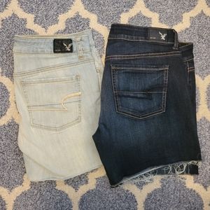 American Eagle Midi Shorts Size 8 used